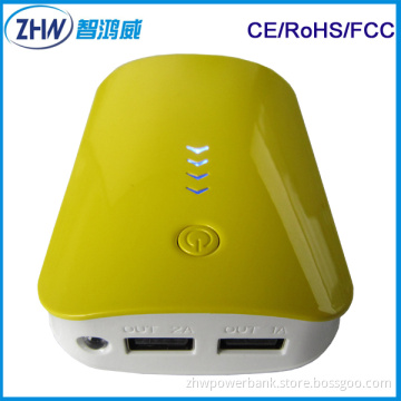 2outputs Power Bank 8400mAh with Flashlight